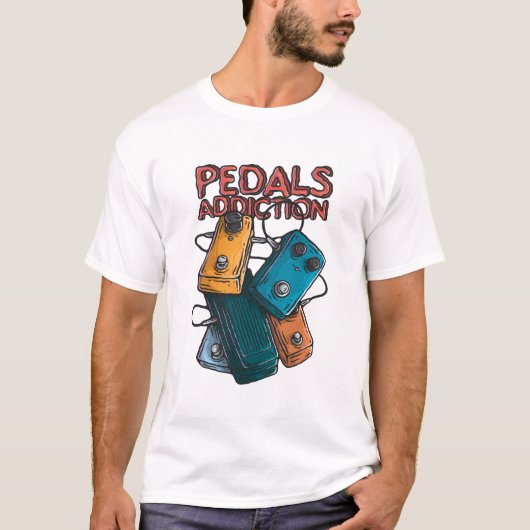 Pedals addiction tシャツ (正面)