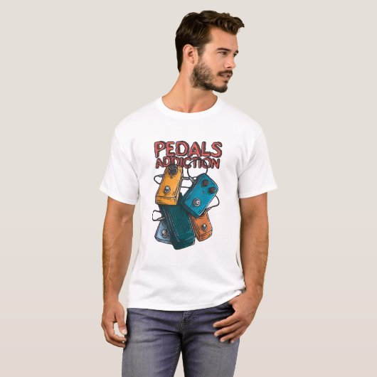 Pedals addiction tシャツ (正面フル)