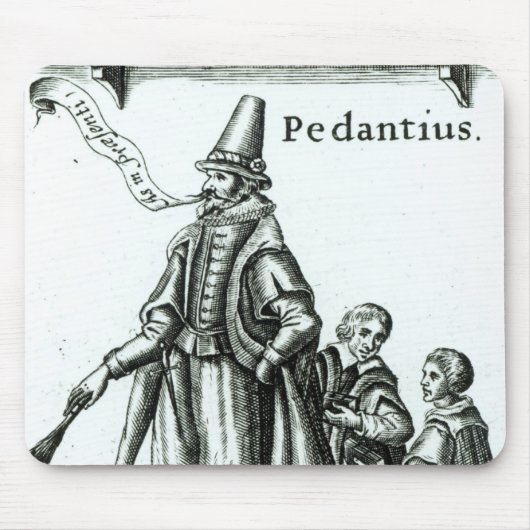 「PedantiusのFrontispiece マウスパッド (正面)