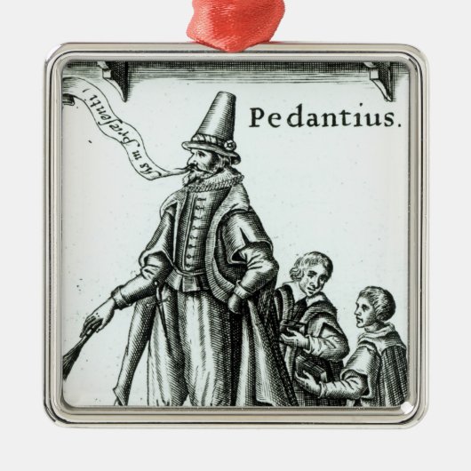 「PedantiusのFrontispiece メタルオーナメント (正面)