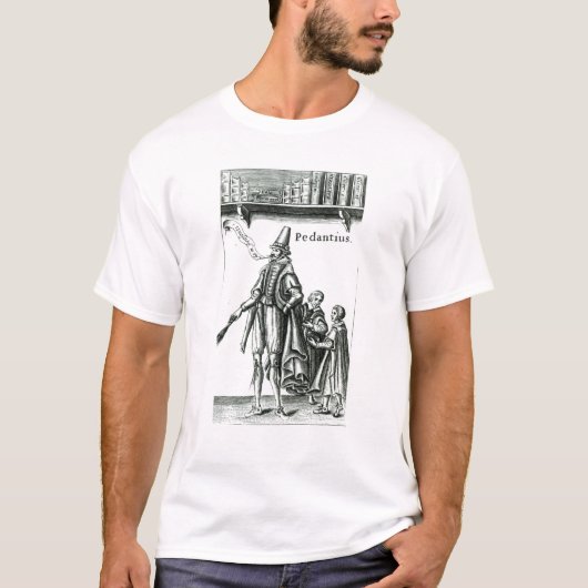 「PedantiusのFrontispiece Tシャツ (正面)