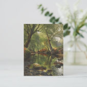 Peder MonstedウッドランドストリームCC0466ポストカード ポストカード (スタンド正面)