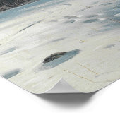 Peder Monsted – 晴れた冬の日 ポスター (角)