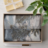 Peder Mork Monstedによる日に照らされた冬の風景 薄葉紙 (ギフト)