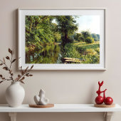 Peder Mork Monstedによる春の反映 ポスター