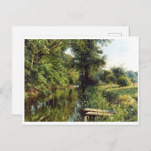 Peder Mork Monstedによる春の反映 ポストカード (正面/裏面)