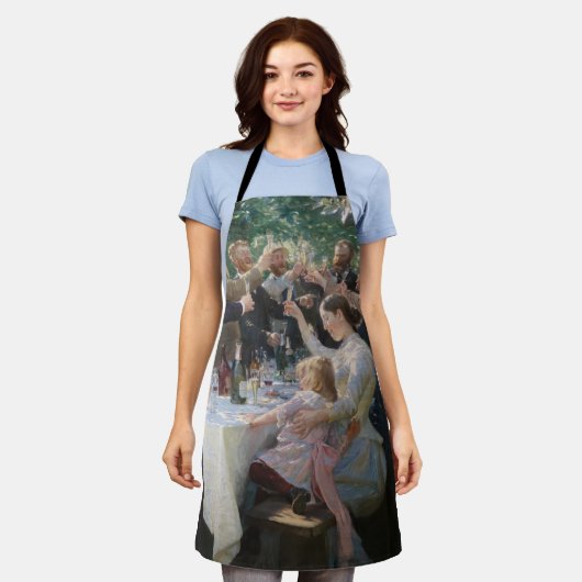 Peder Severin Kroyer -お尻、お尻、Hurrah! エプロン (着用した状態)