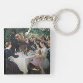 Peder Severin Kroyer -お尻、お尻、Hurrah! キーホルダー (裏面)