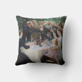 Peder Severin Kroyer -お尻、お尻、Hurrah! クッション (裏面)