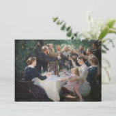 Peder Severin Kroyer -お尻、お尻、Hurrah! サンキューカード (スタンド正面)