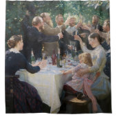 Peder Severin Kroyer -お尻、お尻、Hurrah! シャワーカーテン (正面)