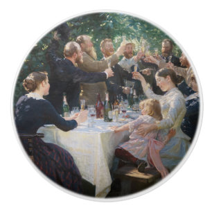 Peder Severin Kroyer -お尻、お尻、Hurrah! セラミックノブ
