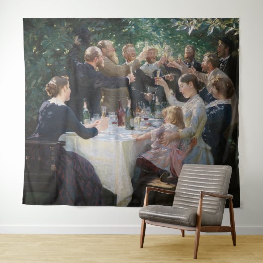 Peder Severin Kroyer -お尻、お尻、Hurrah! タペストリー (インサイチュ(横))