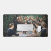 Peder Severin Kroyer -お尻、お尻、Hurrah! デスクマット (キーボード&マウス)
