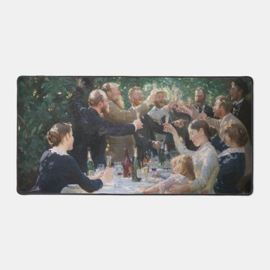 Peder Severin Kroyer -お尻、お尻、Hurrah! デスクマット (正面)