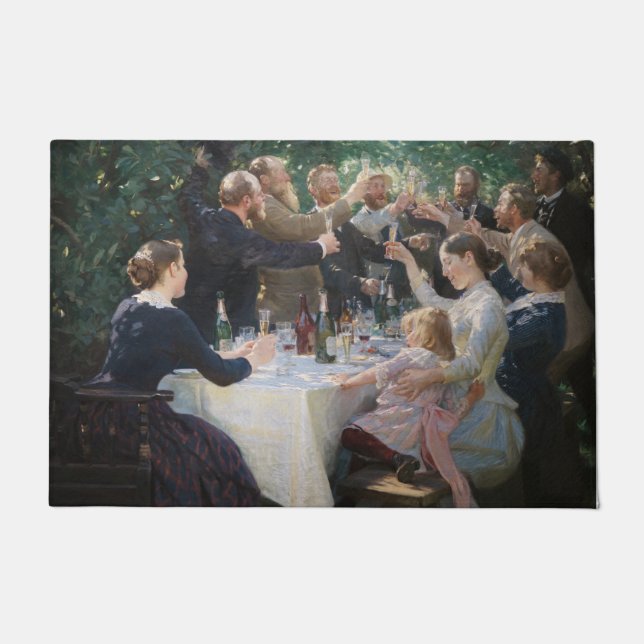 Peder Severin Kroyer -お尻、お尻、Hurrah! ドアマット (正面)