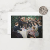 Peder Severin Kroyer -お尻、お尻、Hurrah! ノートカード (正面/裏面インサイチュ)