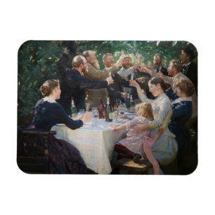 Peder Severin Kroyer -お尻、お尻、Hurrah! マグネット