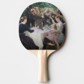 Peder Severin Kroyer -お尻、お尻、Hurrah! 卓球ラケット (裏面)