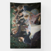 Peder Severin Kroyer -お尻、お尻、Hurrah! 横断幕 (縦)