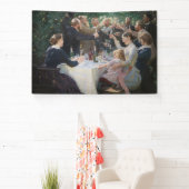 Peder Severin Kroyer -お尻、お尻、Hurrah! 横断幕 (インサイチュ)