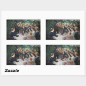 Peder Severin Kroyer -お尻、お尻、Hurrah! 長方形シール (シート)