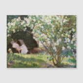 Peder Severin Kroyer -バラ磁気カード (正面)