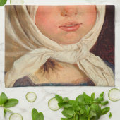 Peder Severin Kroyer -小さな女の子from Hornbaek キッチンタオル (折り畳み)