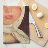 Peder Severin Kroyer -小さな女の子from Hornbaek キッチンタオル (四つ折り)