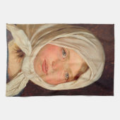 Peder Severin Kroyer -小さな女の子from Hornbaek キッチンタオル (横)