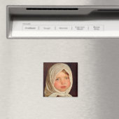 Peder Severin Kroyer -小さな女の子from Hornbaek マグネット (インサイチュ (食洗機))