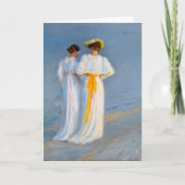 Peder Severin Kroyer - Anna Ancher & Marie Kroyer カード (正面)