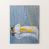 Peder Severin Kroyer - Anna Ancher & Marie Kroyer ジグソーパズル (縦)