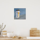 Peder Severin Kroyer - Anna Ancher & Marie Kroyer ポスター (キッチン)
