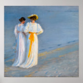 Peder Severin Kroyer - Anna Ancher & Marie Kroyer ポスター (正面)
