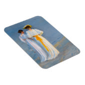 Peder Severin Kroyer - Anna Ancher & Marie Kroyer マグネット (右側)
