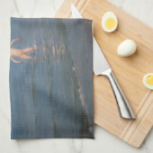 Peder Severin Kroyer - Boys Bathing at Skagen キッチンタオル (四つ折り)