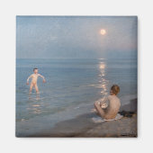 Peder Severin Kroyer - Boys Bathing at Skagen マグネット (正面)
