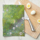 Peder Severin Kroyer - Marie Kroyer in the Garden キッチンタオル (四つ折り)