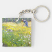 Peder Severin Kroyer - Marie Kroyer in the Garden キーホルダー (裏面)