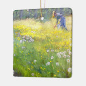Peder Severin Kroyer - Marie Kroyer in the Garden セラミックオーナメント (左)