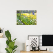 Peder Severin Kroyer - Marie Kroyer in the Garden ポスター (ホームオフィス)