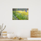 Peder Severin Kroyer - Marie Kroyer in the Garden ポスター (キッチン)