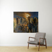 Peder Severin Kroyer - Midsummer's Eve Bonfire タペストリー (インサイチュ(横))