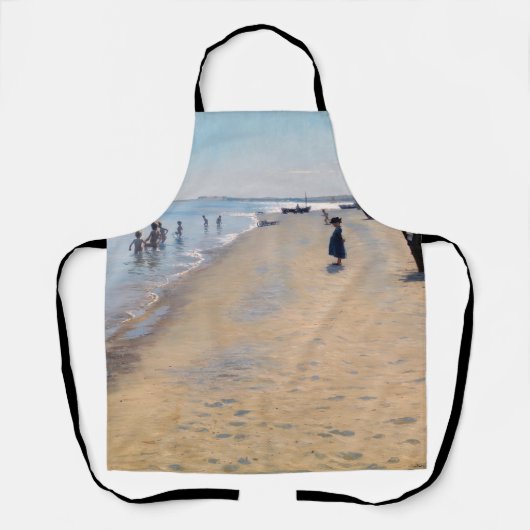 Peder Severin Kroyer - Summer Day at Skagenビーチ エプロン (正面)