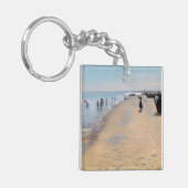 Peder Severin Kroyer - Summer Day at Skagenビーチ キーホルダー (正面左)