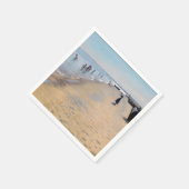 Peder Severin Kroyer - Summer Day at Skagenビーチ スタンダードカクテルナプキン (角)