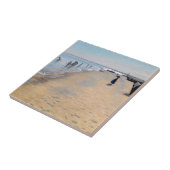 Peder Severin Kroyer - Summer Day at Skagenビーチ タイル (側面)