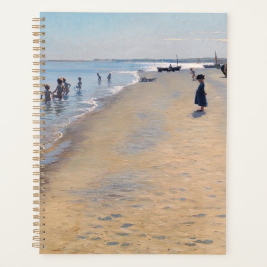 Peder Severin Kroyer - Summer Day at Skagenビーチ プランナー手帳 (正面)