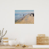 Peder Severin Kroyer - Summer Day at Skagenビーチ ポスター (キッチン)